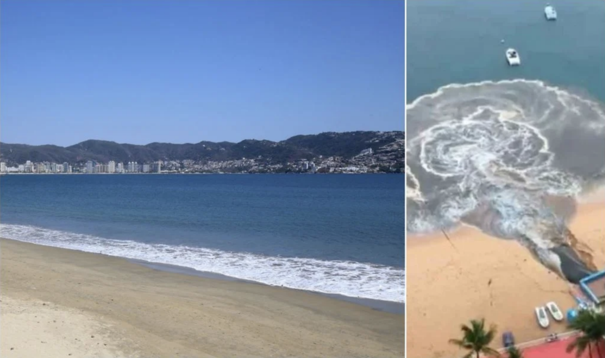 Guerrero Acapulco Niega Descarga De Desechos En El Mar Asegura Era