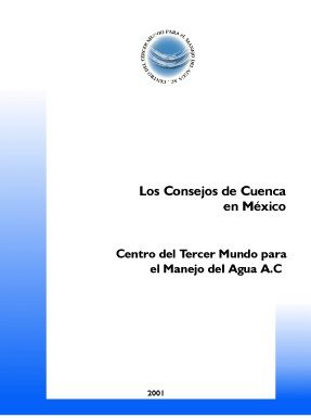 Los Consejos de Cuenca en México