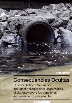Consecuencias Ocultas: El coste de la contaminación industrial del agua para las personas, el planeta y sobre los beneficios económicos
