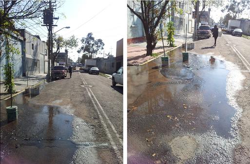 Fuga en la calle Cacama en la Delegación Gustavo A. Madero