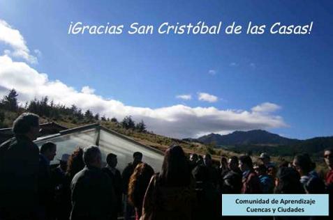 Cuarto Encuentro de la Comunidad de Aprendizaje de Cuencas y Ciudades
