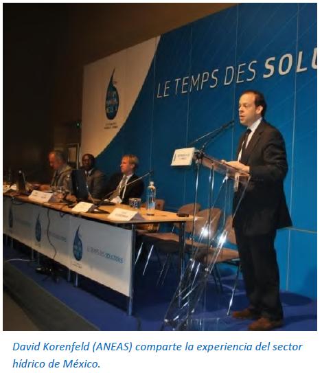 Presidente de ANEAS presenta la visión de México en el panel de alcaldes que organiza ONU- Habitat en el 6º Foro Mundial del Agua