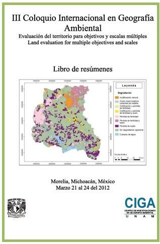 III Coloquio de Geografía Ambiental. Libro de Resúmenes