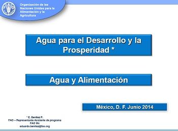 Agua y Alimentación