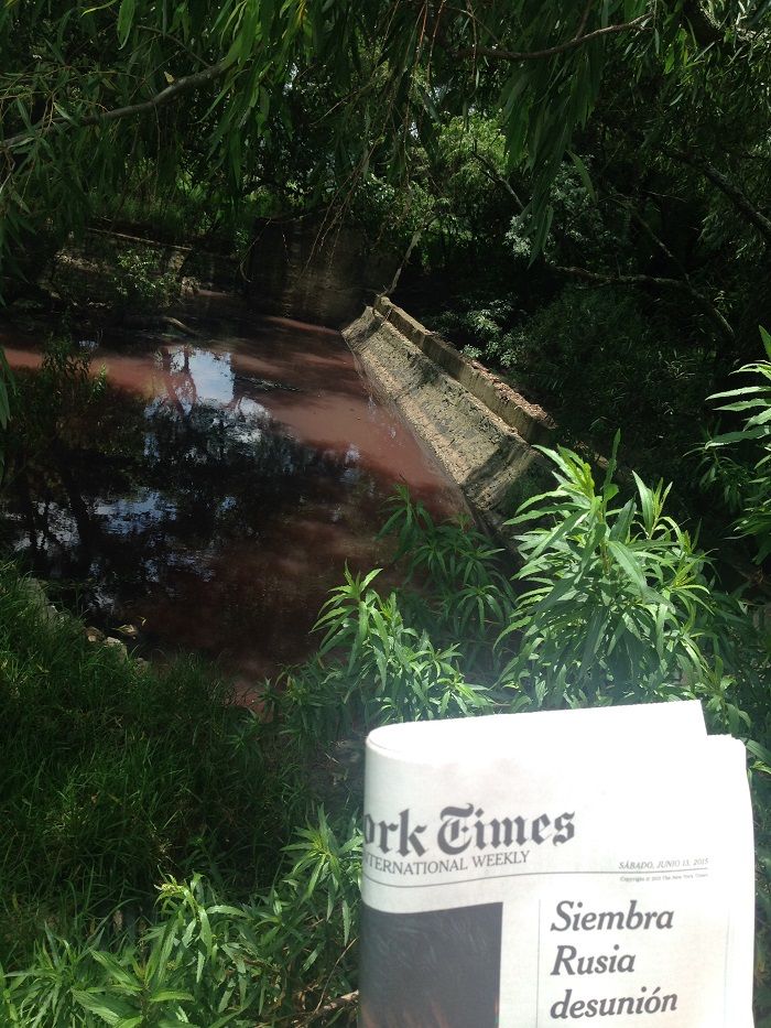 Contaminación en el Río Jilotepec