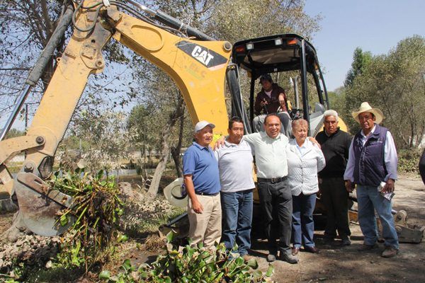 Buscan rescatar agua que nace de manantiales en Zacatelco