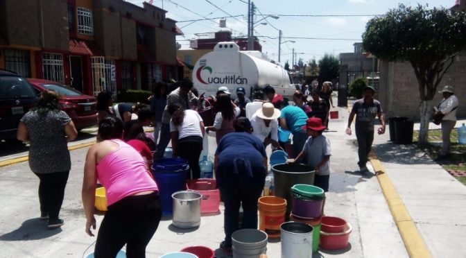 Álvaro Obregón, sin infraestructura para enfrentar recorte de agua (Excelsior)
