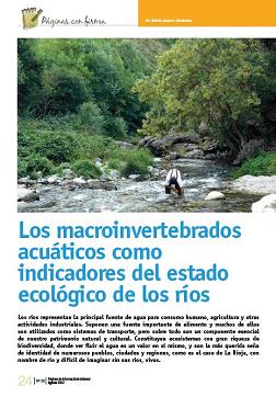 Los macroinvertebrados acuáticos como indicadores del estado ecológico de los ríos