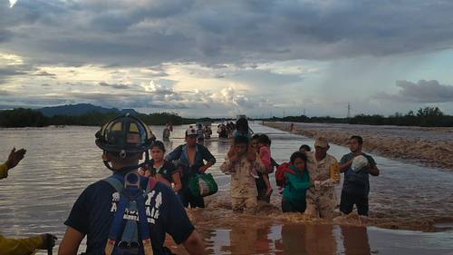 Culiacán: tres muertos y cuatro desaparecidos por las lluvias (La Jornada)