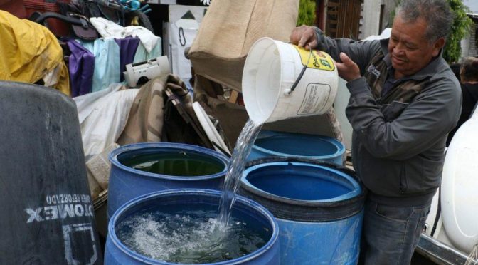 En CdMx, suministro de agua se regularizará hasta el jueves (Milenio)