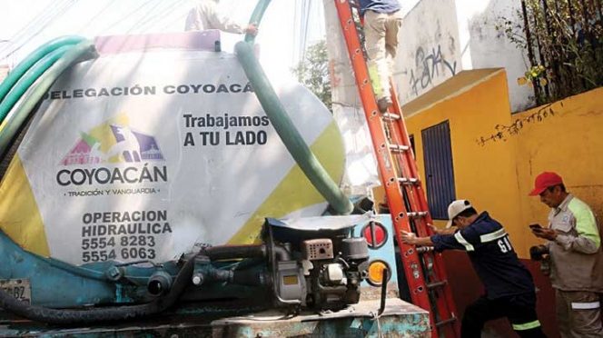 Vecinos de Coyoacán proponen otro manejo de agua (Excélsior)