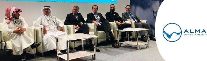 Doble participación de Almar Water Solutions en el WFES Water de Abu Dhabi (Aguas Residuales)