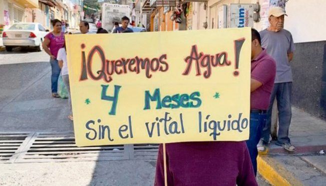 Guerrero: escala carencia de agua en Chilpancingo (El Universal)