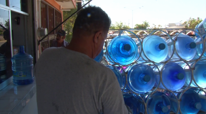 Sinaloa: Hasta purificadoras de agua potable se quedan sin el vital líquido (TV Pacífico)