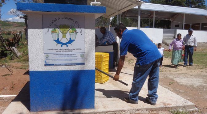 México: Chapingo crea módulos para captar agua de lluvia en comunidades marginadas (La jornada)
