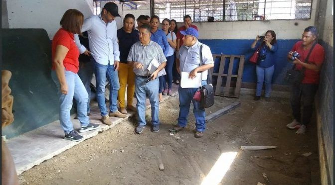 Construirán nueva infraestructura para centro escolar que se hunde por filtración de agua en Santo Domingo (La Presena Grafica)