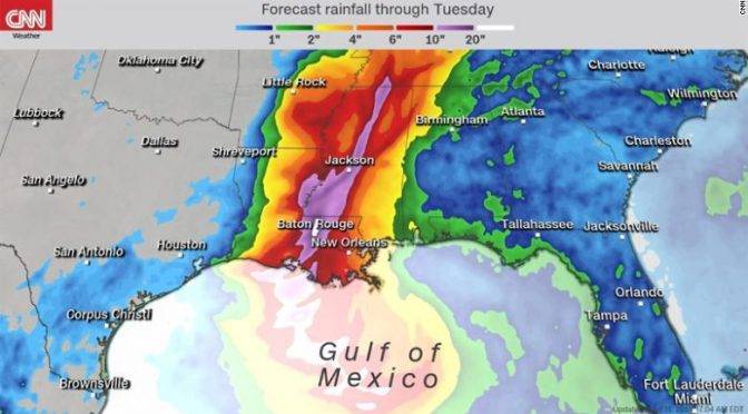 La tormenta tropical Barry se desarrolla en el Golfo y amenaza con más inundaciones épicas en Luisiana (CNN)