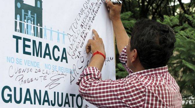 Guadalajara: Pueblos de Jalisco firman acuerdo por el agua (MILENIO)