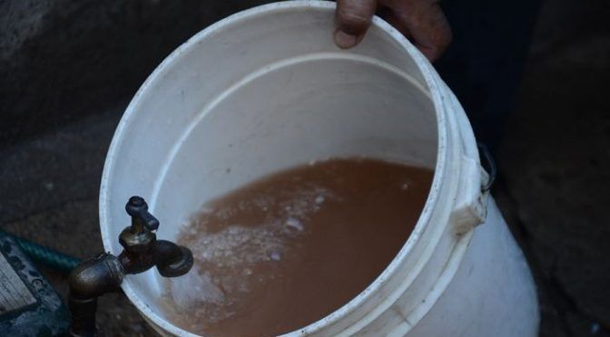 Tabasco: Agua sucia; le detectan turbiedad, aluminio y fierro (Tabasco Hoy)
