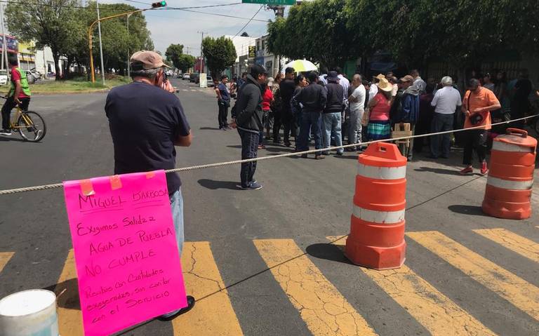 Puebla: Exigen a Agua de Puebla cumplir con suministro en Hueyotlipan ...