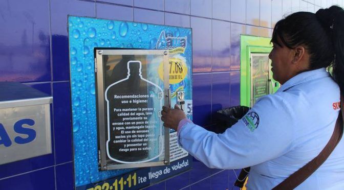Coahuila: En dos años ha aumentado un 30% las máquinas expendedoras de agua purificada en Torreón (Noticias de el Sol de La Laguna)