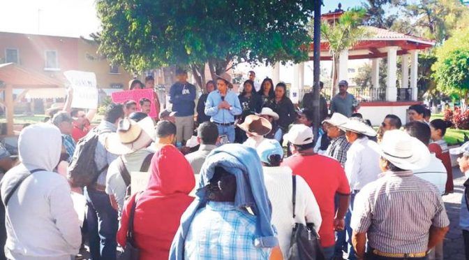 Hidalgo: Protestan por dotación de agua condicionada (El Sol de Hidalgo)