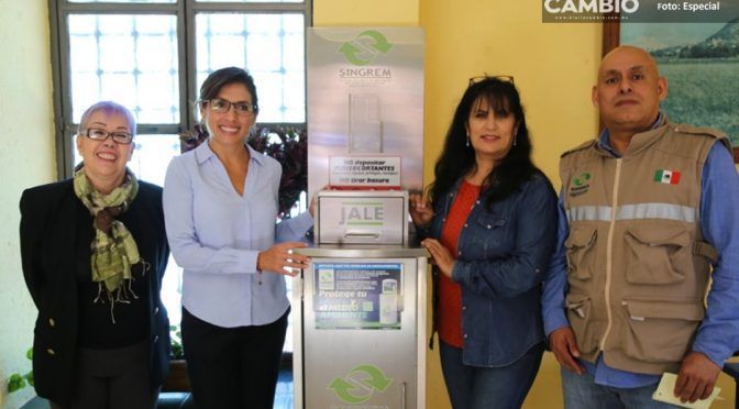 Puebla: DIF municipal instala primer contenedor para medicamentos caducos en Atlixco (Diario Cambio)