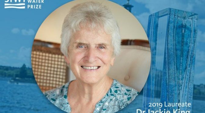 Suecia: Dra. Jackie King, experta en caudales fluviales, recibirá el Premio del Agua de Estocolmo 2019 (Sitquije)