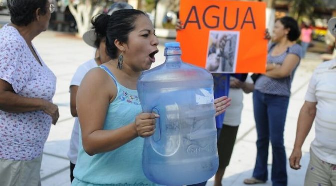 México: Sólo 68% de hogares tiene agua a diario: Inegi (La jornada)