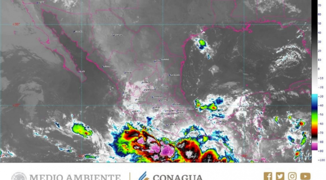 CDMX: Prevén fuertes lluvias en 14 estados del país (La Jornada)