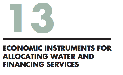 Capítulo 13: Instrumentos económicos para asignar agua y servicios financieros (Libro)