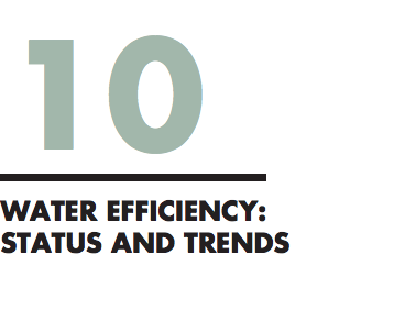 Capítulo 10: Eficiencia del agua: Estatus y tendencias (Libro)