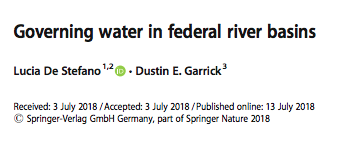 Gobierno de agua en cuencas fluviales (Artículo)