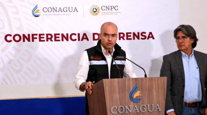 México: CONAGUA y CNPC prevén lluvias y frente frío número 5 (mvs noticias)