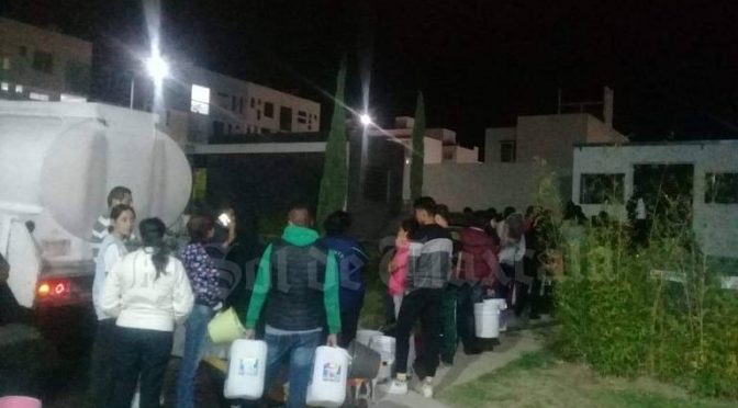 Tlaxcala: Cortan suministro de agua potable en Ocotlán; vecinos señalan que hay adeudo en la CFE (El Sol de Tlaxcala)