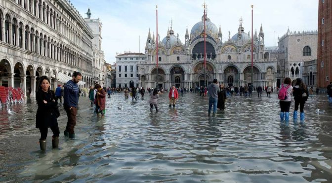 Italia: Venecia sigue con el ‘agua al cuello’ (Excelsior)
