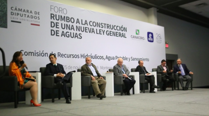 Nuevo León: Plantean propuestas para integrarlas a la nueva Ley General de Aguas (Milenio)