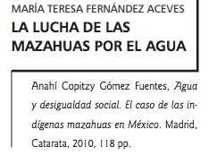 La lucha de las Mazahuas por el agua (PDF)