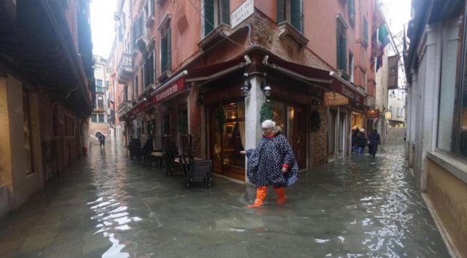 Preocupación por el “agua alta” en Venecia (Noticieros Televisa)
