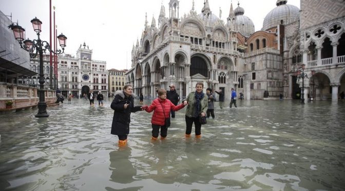 Venecia, inundada: las imágenes del desastre (Milenio)