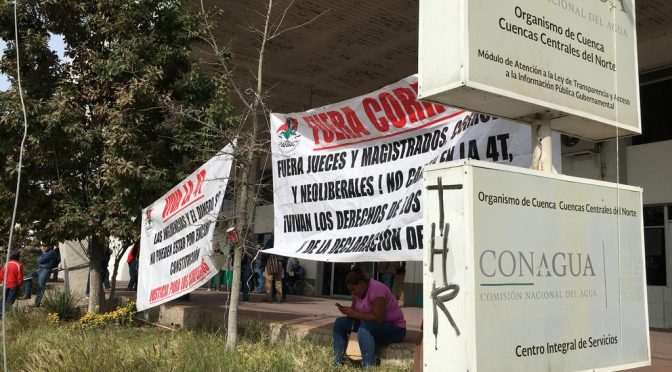 Coahuila: Protestan por huachicoleo de agua en la Comarca Lagunera (El Siglo de Torreón)