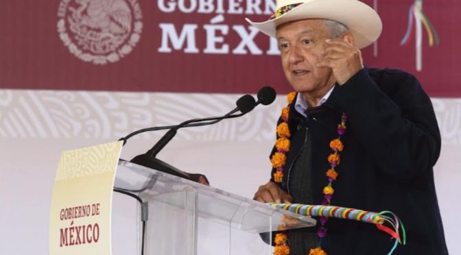 Puebla: refrenda AMLO oposición al fracking y transgénicos a pueblos originarios (Milenio)