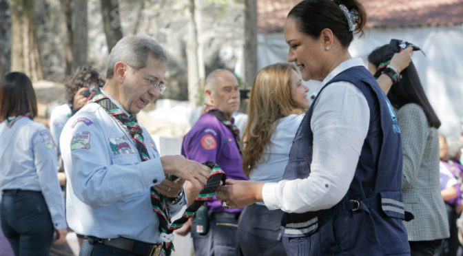 México: Scouts del país y ONU entregan Insignia Mundial Mares Limpios (Cambio)