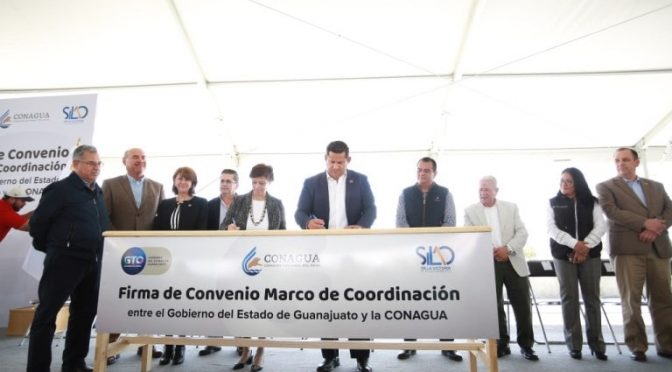 Guanajuato: Firman convenio de coordinación para el cuidado y el suministro del agua  (El Ciudadano)