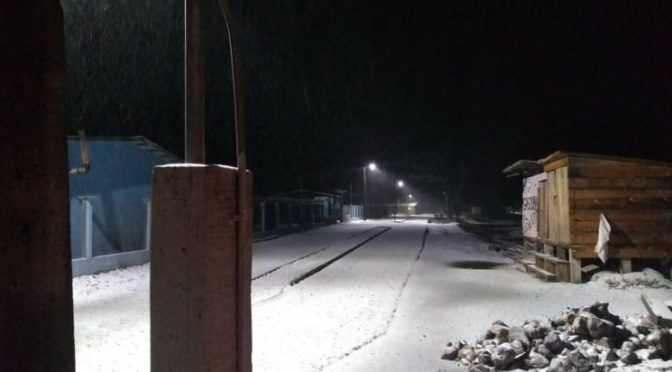 Durango: Reportan nevadas en cinco municipios del estado (La Jornada)