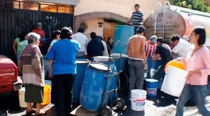 Mitad de México sin acceso a agua ¡en plena crisis del Coronavirus! (La Verdad)
