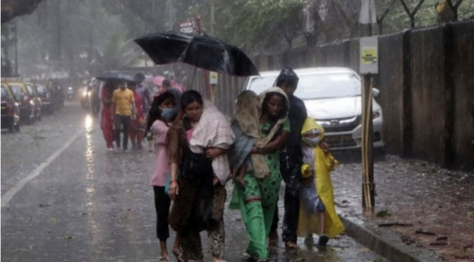 India: Ciclón ‘Nisarga’ impacta en India con vientos de 110 k/h (La Jornada Maya)