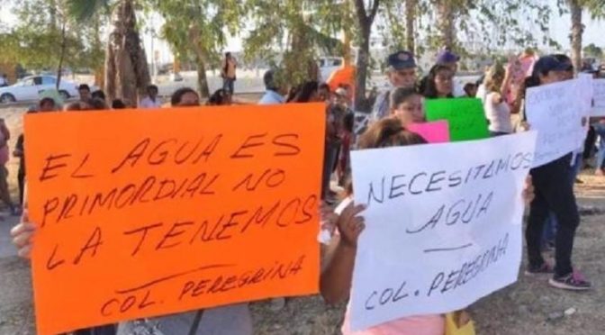 Tamaulipas: En La Peregrina no tienen agua desde hace dos años (La Capital)