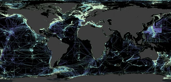 Qué muestra el ambicioso e inmenso mapa del fondo marino con el que esperan conocer las profundidades de nuestro planeta (BBC)