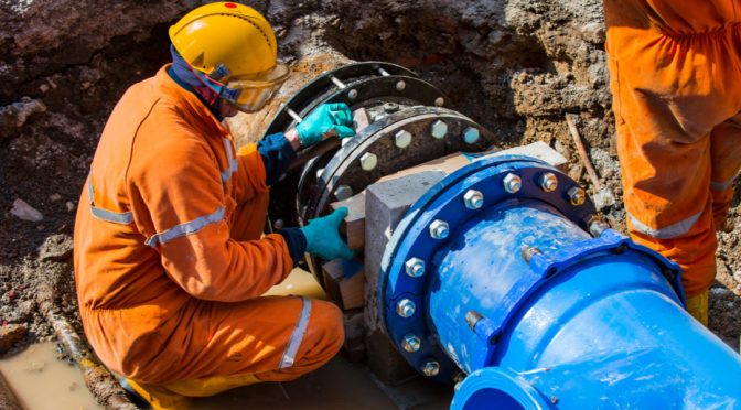 CDMX:Concluye reparación de fuga en Ramal Mixquic  (Excelsior)